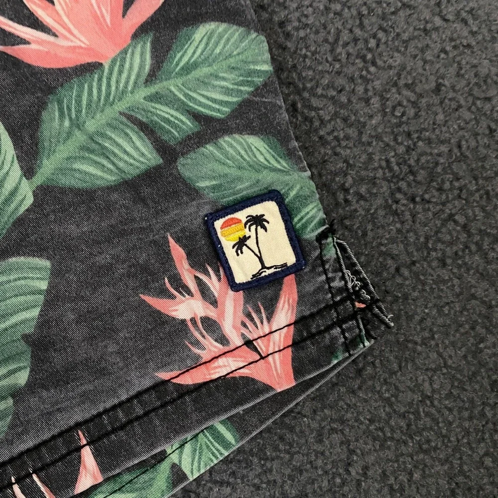 Marine Layer Swim Shorts Mens Large Floral Board Trunks Summer Pool Resort